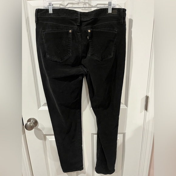 Levi’s Black Corduroy Legging Jeans Size 16 - Picture 7 of 7